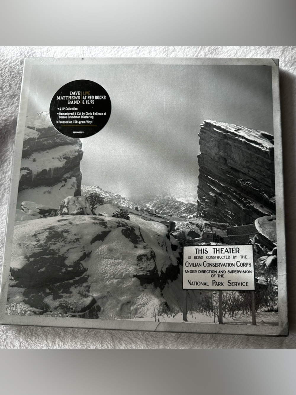 Dave Matthews Band Live at Red Rocks Vinyl Box Set Sealed New Mint